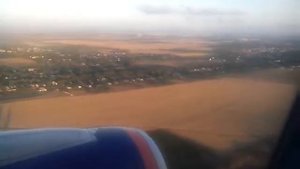 Как приземляется самолет!