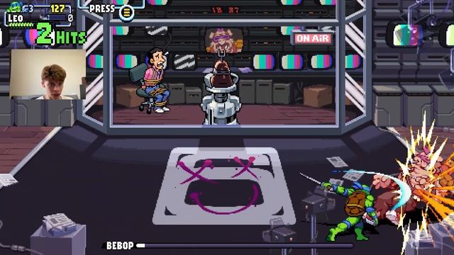 ПИКСЕЛЬНЫЕ ЧЕРЕПАХИ В ДЕЛЕ | Teenage Mutant Ninja Turtles: Shredder’s Revenge #1 смотреть онлайн