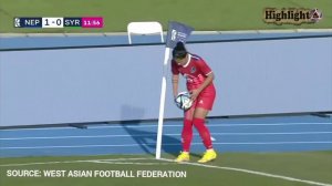 Nepal vs Syria Extended Highlights | Waff women's championship 2024