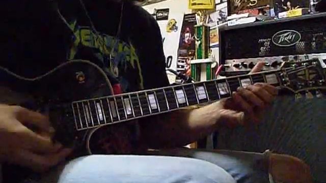 Deja vu - 1979 Gibson Les Paul Custom Silverburst Through Peavey 6505+ смотреть онлайн