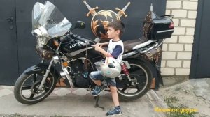 Loncin Lx 150 70 c обзор байкерский мотоцикл loncin comanche