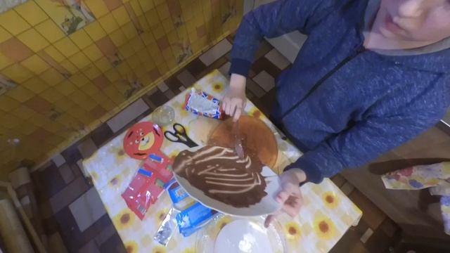 тортик / я учусь готовить / вкуснота / первый день зимы