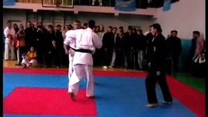 Чемпионат Украины 2009, г. Киев.
Отбор на ЧЕ.
Киокушинкай каратэ.
Александр Еременко.
Еременко Додж