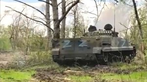 Бой на понтонной переправе в Украине.mp4
