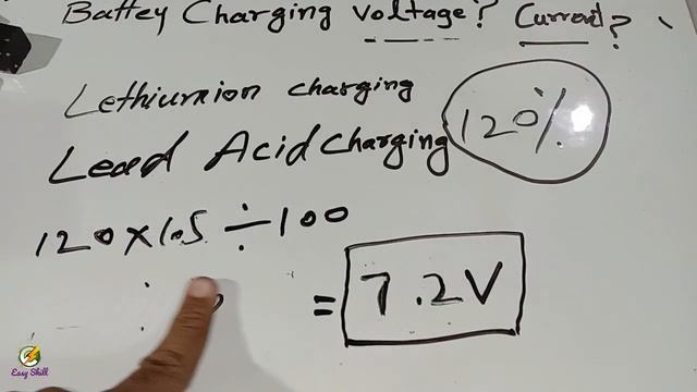 How to select a charger for a battery  Battery charging voltage and current calculation