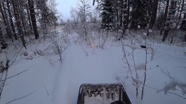 Мототолкач Ураган & Буран, добираемся до вагончика ч.2/ ночь в лесу/ покатухи на Урагане и Буране смотреть онлайн