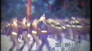 КВАТУ 5 рота ПРИСЯГА 1991 год Фрагмент