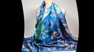 Как завязывать большой платок.Как завязать большой платок