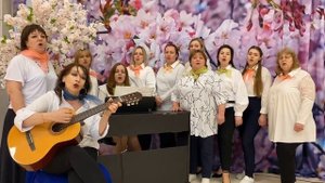 Вокальный ансамбль " Гармоника", песня "Всё пройдет" .Музыка —М.Дунаевский. Слова — Л.Дербенев
