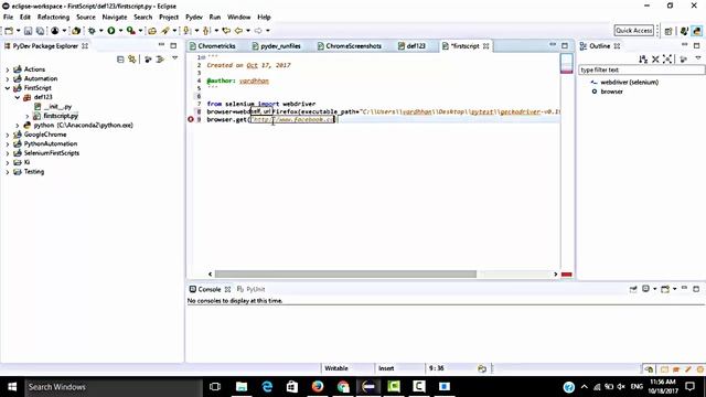 Python testing - Firefox Browser (GeckoDriver) || Selenium webdriver using Python смотреть онлайн