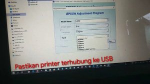 Reset Printer Epson L850 Error