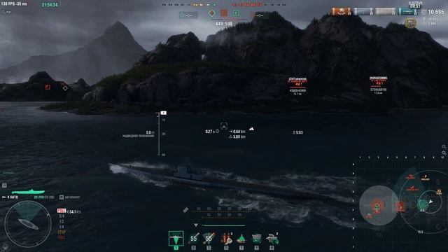 МИР КОРАБЛЕЙ клан KWANT вид с GATO от LEGENDARY KASCHMAR, AlexM Nsk, и Alserart смотреть онлайн