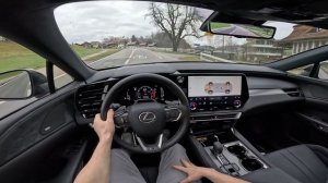 2023 Lexus RX 500h F Sport Hybrid Test Drive POV | Ambience Binaural Sound