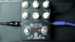 Pedal JOYO EXTREME METAL JF-17 Demo on a STRATOCASTER w/Single coil pickup