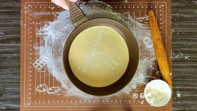 Вкусный торт на сгущенке. Торт без выпечки. Простой торт на сковороде