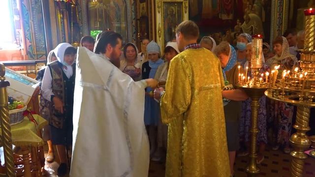 Яблочный Спас Ильинский храм Серпухов 2021