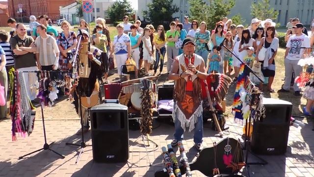 День города, Омск, Эквадорские индейцы, снег смотреть онлайн