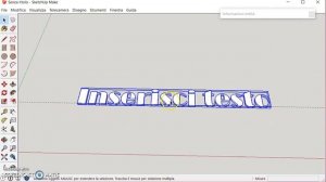 93 - SCRITTE 3D - Scrivere testi o font in 3D - Grafica pubblicitaria e le stampanti 3D