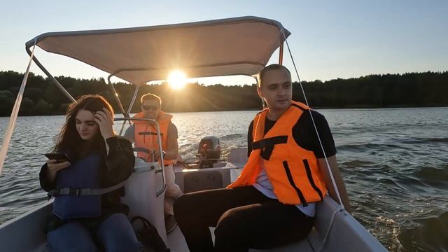 ?️⚓ Мы на КАТЕРЕ  Robinson Club Минское море Робинсон клуб август 2022