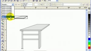 Extrude in CorelDraw