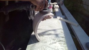 круглый подступенок  #мрамор