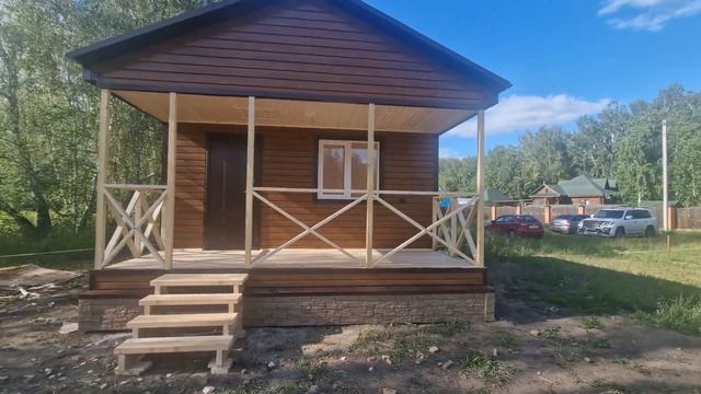 Домик дачный 5х6м от компании Лесное раздолье Омск