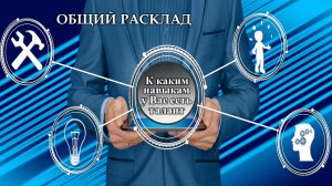 ОБЩИЙ МИНИ - РАСКЛАД «К КАКИМ НАВЫКАМ У ВАС ЕСТЬ ТАЛАНТ»