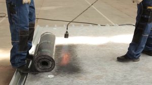 Наплавляемая кровля - утепление PIR-плитами