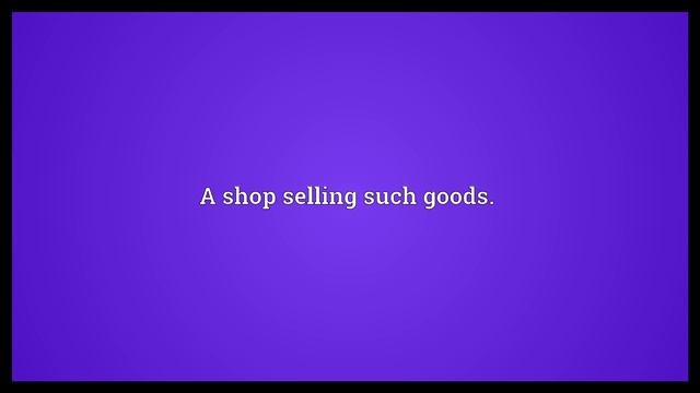 Haberdashery Meaning смотреть онлайн