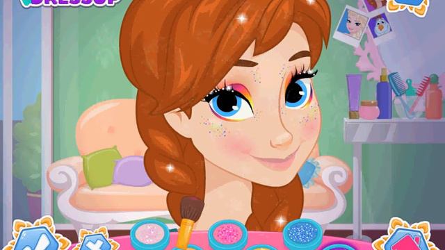 Anna & Elsa Tropical Vacation (Анна & Эльза - Отдых в Тропиках) - Мультик для девочек смотреть онлайн