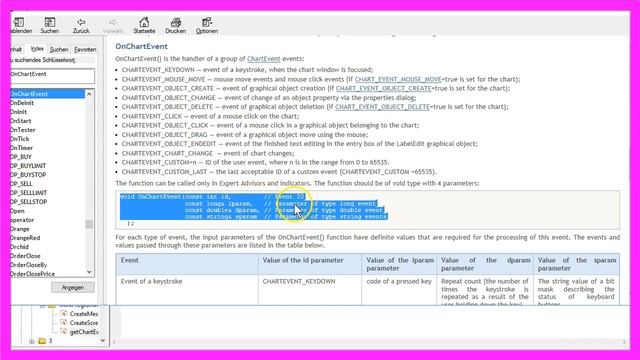 MQL4 TUTORIAL  ENGLISH - SIMPLE CHART CLICK EVENT