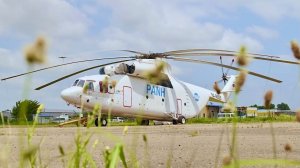 МИ-26 - САМЫЙ БОЛЬШОЙ ВЕРТОЛЕТ В МИРЕ.