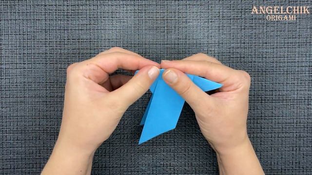 Оригами Птичка/Origami Bird