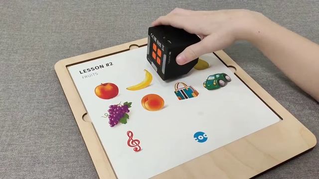 Развивающая игра Coobic Даджет: курс английского языка, первые 50 слов. Принцип работы. смотреть онлайн