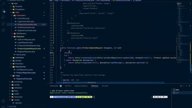 #09 Laravel REST API Development - Product CRUD API Finish - Show, Edit and Delete REST API