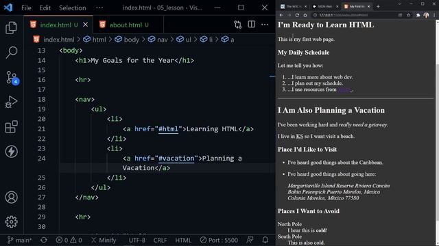 How to Add Links in HTML code | HTML5 Linking Tutorial