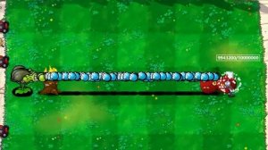 10000000 HP bucket head zombie,which combination can defeat him? - Plants Vs. Zombies
