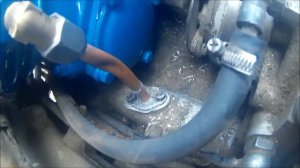Установка нового компрессора и осушителя