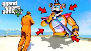 Я Нашёл ГЛЭМРОК ФРЕДДИ В ГТА 5 / FNAF 9 Glamrock in GTA 5
