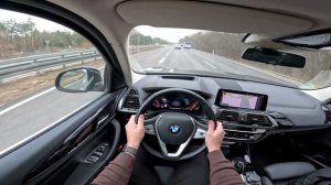 2021 BMW X3 30i (252Hp) POV Test Drive
