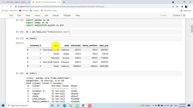 Pandas 03 | DataFrame - Sorting and Subsetting смотреть онлайн