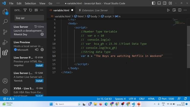 JavaScript tutorial For Beginners | Lecture - 2 | JS Data Types | Bengali Tutorial?#javascript