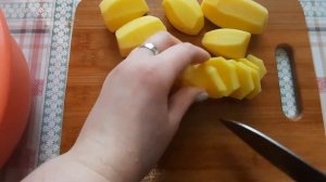 Свинина запеченная в духовке целым куском с картошкой