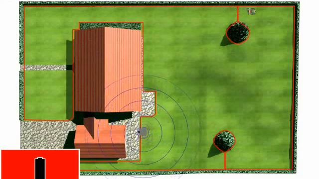 Принцип работы газонокосилки робота Husqvarna Automower смотреть онлайн