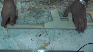 Автомат спецназа АС. Изготовление деревянной игрушки.