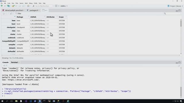 How to manage R packages in Azure SQL Database with sqlmlutils | Data Exposed