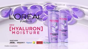 Hyaluronic Acid now for your hair care! | New L’Oréal Paris Hyaluron Moisture Range