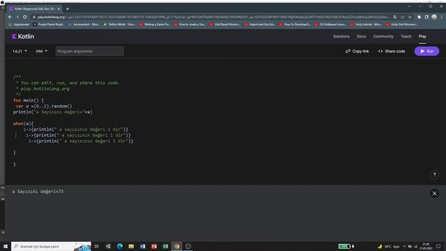 Kotlin Dersi if ,when ve Random - Mental Dünyası смотреть онлайн