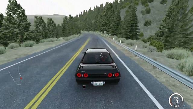 Nissan Skyline R32 Godzilla | Assetto Corsa LA Canyons смотреть онлайн