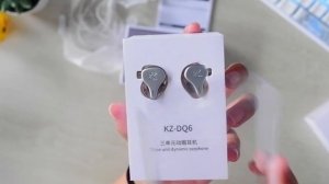 UNBOXING KZ KNOWLEDGE ZENITH DQ6 IEM - 3 DYNAMIC DRIVER PALING PAS! UNBOXING INDONESIA 2021